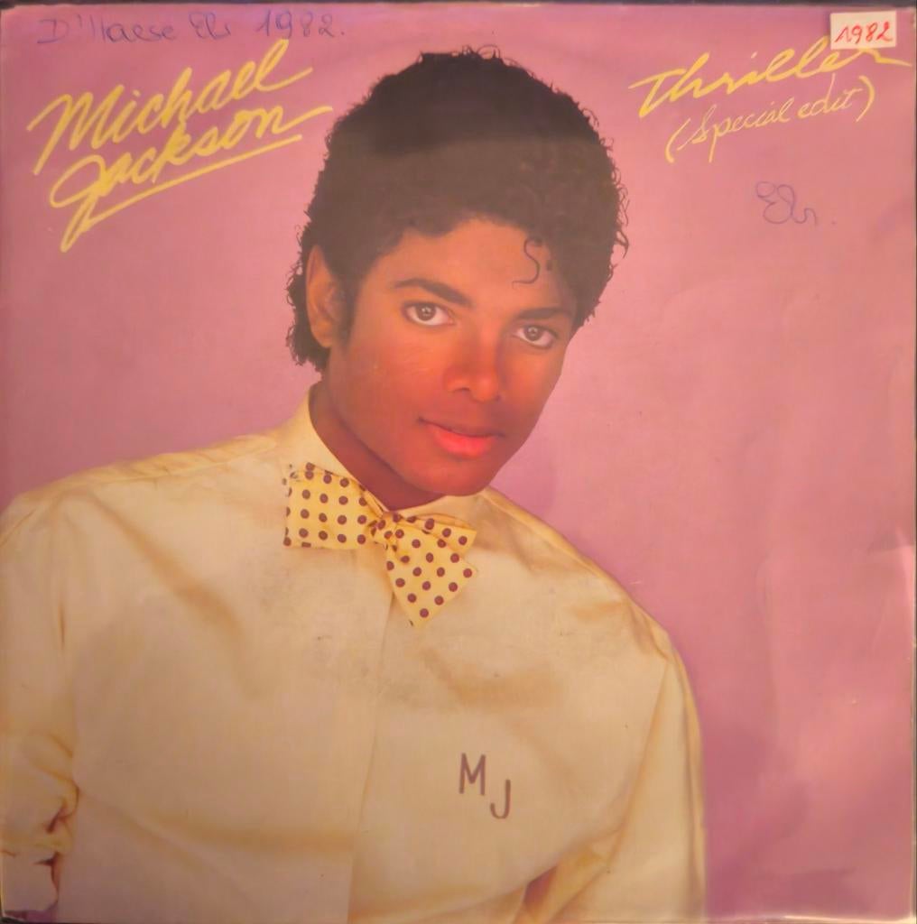 45T Michael Jackson - Thriller (1982), Enlèvement ou Envoi, Utilisé