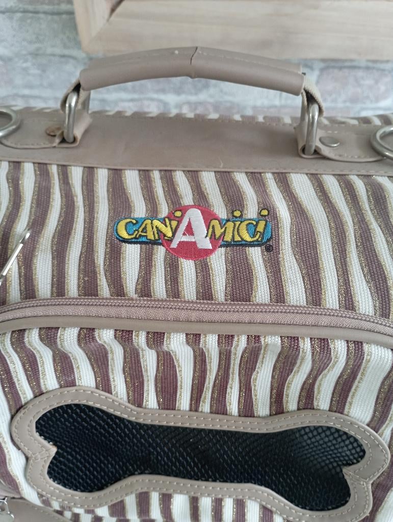 Transporteur petit chien, Dieren en Toebehoren, Hondenkleding, Ophalen, Gebruikt, Overige hondenkleding