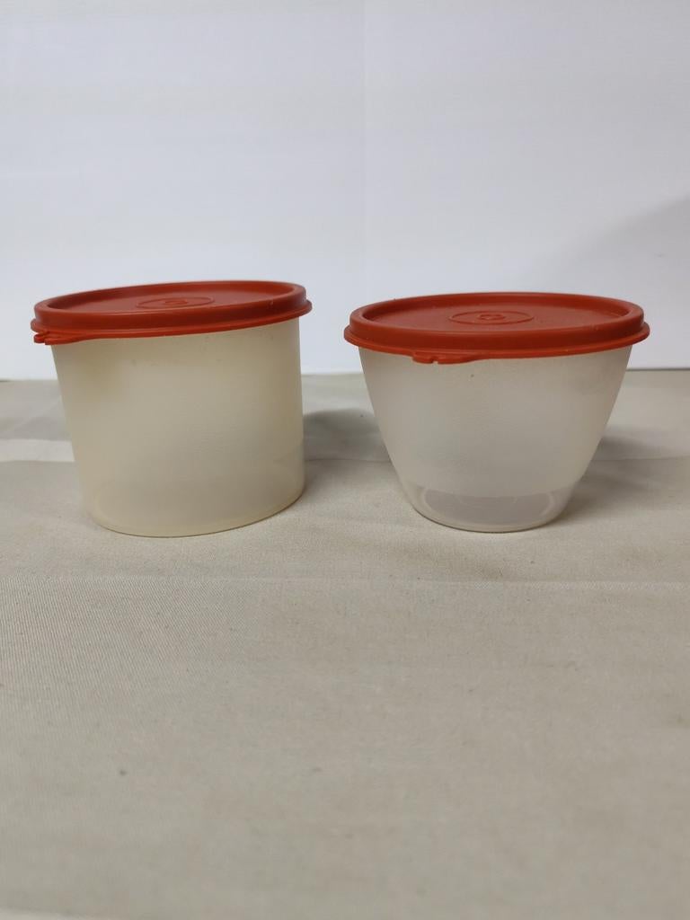 Tupperware kommen met deksel. 2 stuks., Ophalen