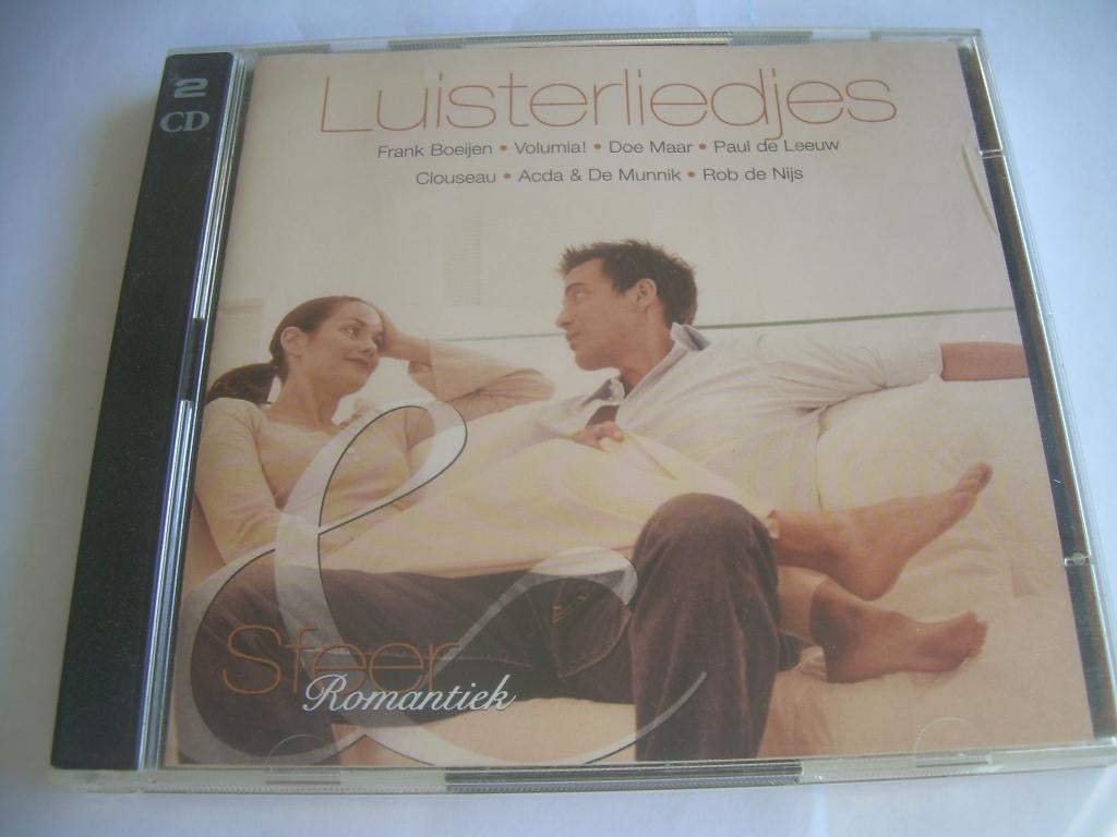 2 CD S - LUISTERLIEDJES, Cd's en Dvd's, Ophalen of Verzenden, Zo goed als nieuw, Nederlandstalig