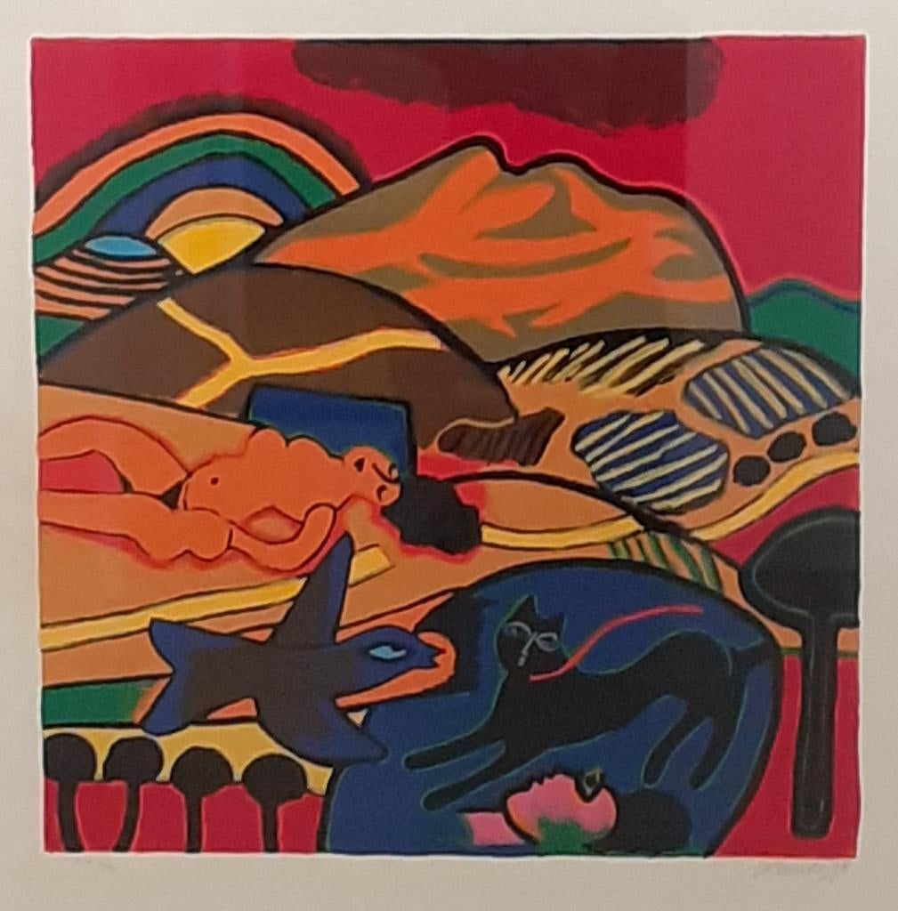 « Paysage de cobra » - Guillaume Corneille, Enlèvement