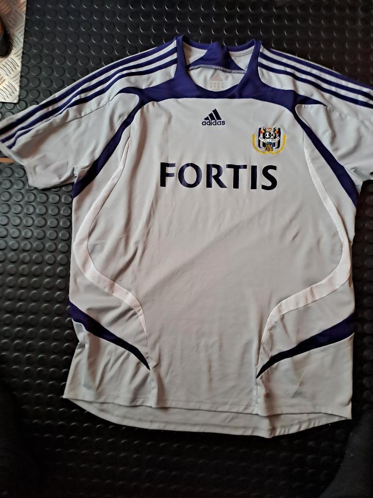 Maillot RSC Anderlecht saison 2007/2008 exterieur, Plus grand que la taille XL, Enlèvement ou Envoi, Comme neuf, Maillot