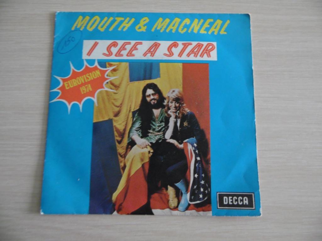 I  SEE  A STAR   MOUTH  &  MACNEAL     EUROVISION   1974, Enlèvement ou Envoi, Comme neuf, Autres formats