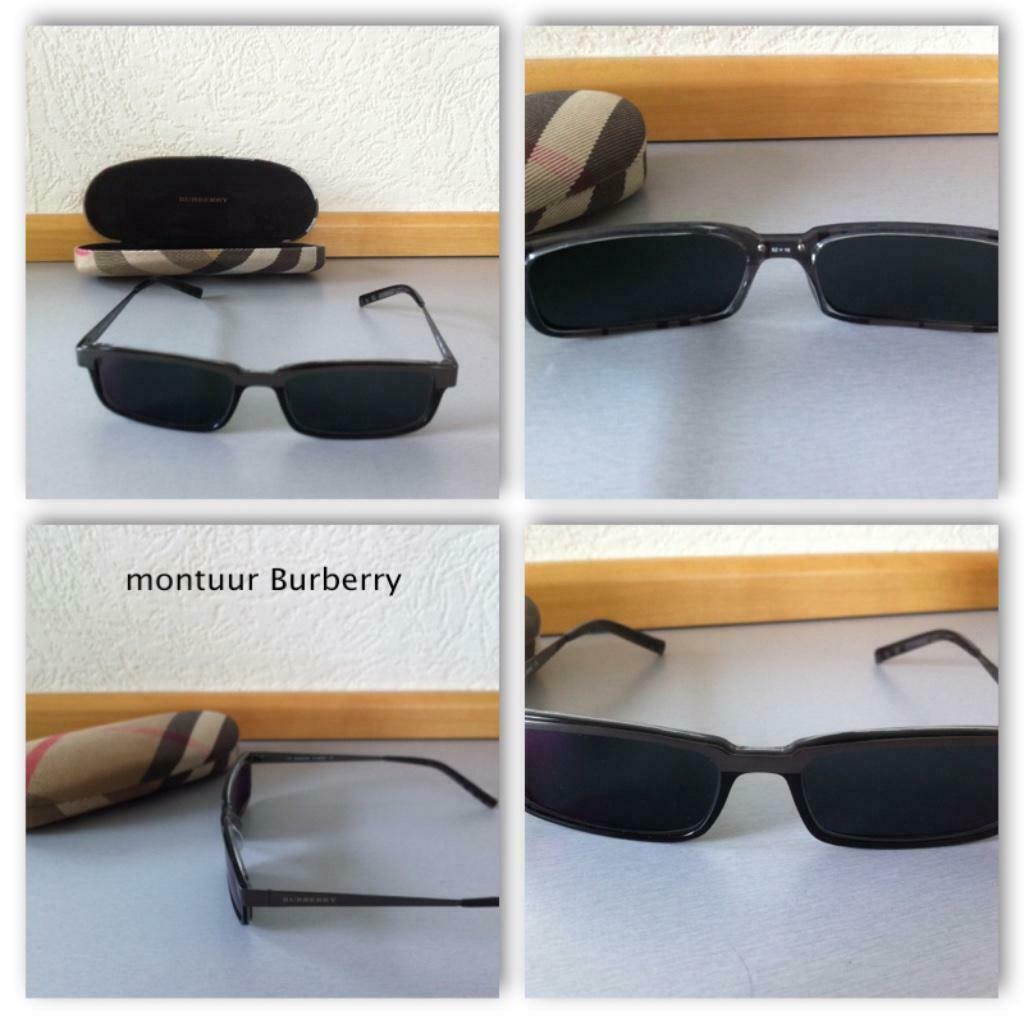 montuur Burberry, Overige merken, Zonnebril op sterkte, Bruin, Ophalen of Verzenden