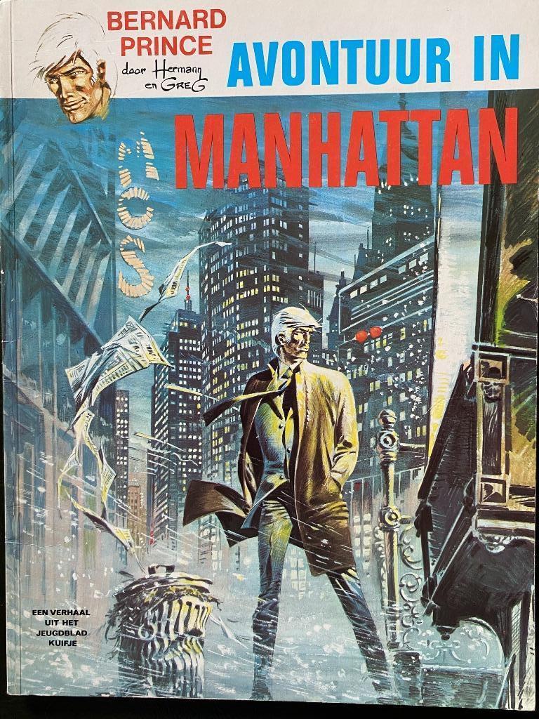 BERNARD PRINCE -  Avontuur in Manhattan, Enlèvement ou Envoi, Une BD, Hermann, Utilisé