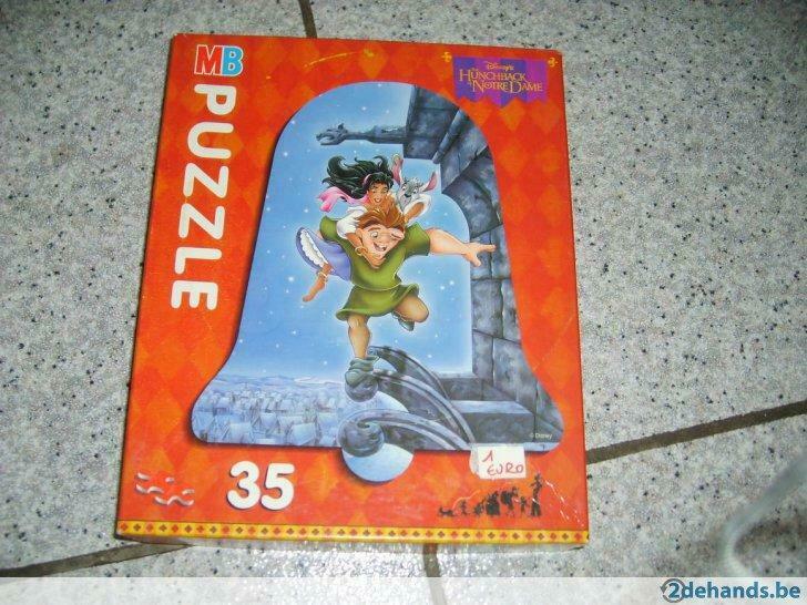 puzzel 35 stuks, Ophalen, Gebruikt