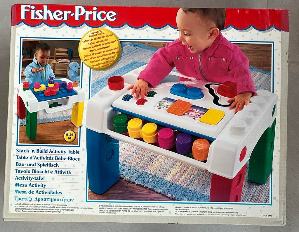 Aciviteiten tafel voor baby/peuter, Kinderen en Baby's, Speelgoed | Fisher-Price, Ophalen, Nieuw
