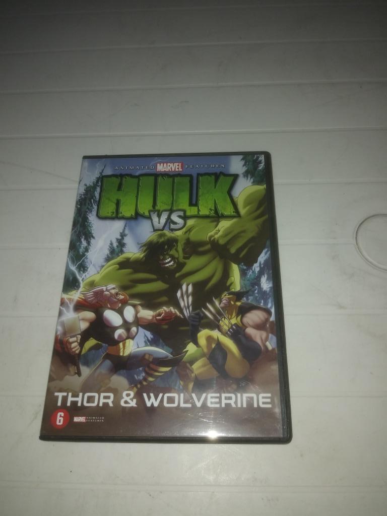 Le DVD Hulk contre Thor et Wolverine, CD & DVD, DVD | Films d'animation & Dessins animés, Comme neuf, Américain, À partir de 12 ans