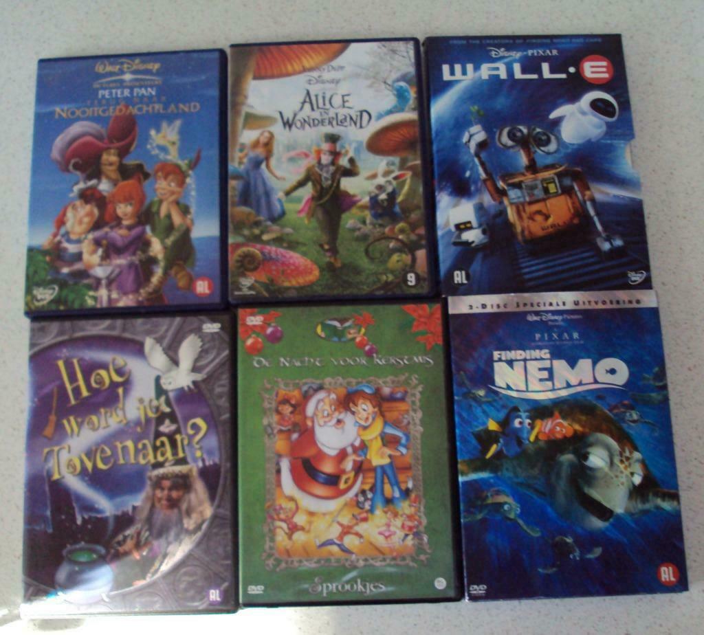 4 Kinder DVD's van Walt Disney in prima staat! , Tous les âges, Enlèvement ou Envoi, Autres genres
