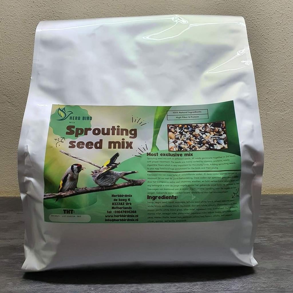 Mélange de graines germées 3 kg - 41 graines - Herb Bird Mix, Enlèvement