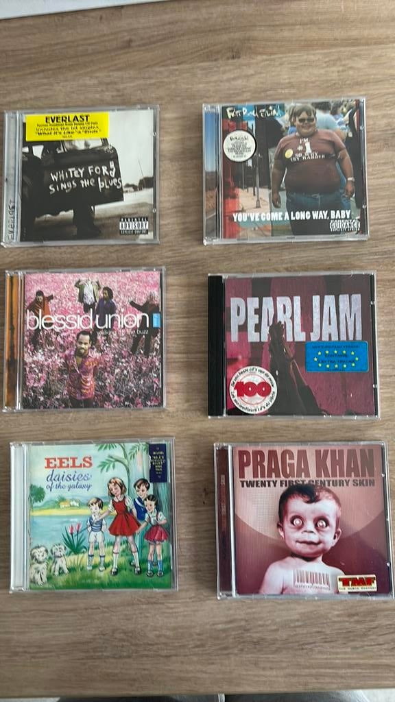 Allerlei CD’s €6/stuk. Eels, Praga Khan, Pearl Jam, …, Ophalen of Verzenden, Zo goed als nieuw