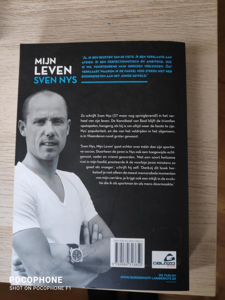 Mijn leven Sven Nys, Boeken, Ophalen of Verzenden
