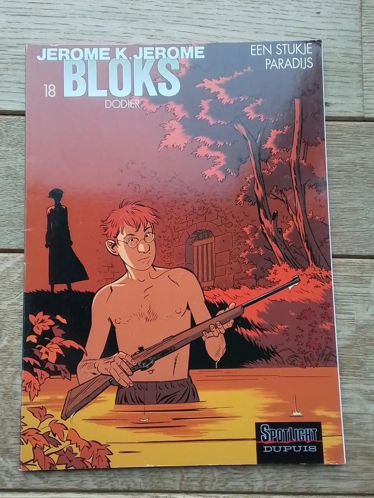 Jerome k. Jerome bloks nr 18  een stukje paradijs sc, Boeken, Stripverhalen, Ophalen of Verzenden, Gelezen
