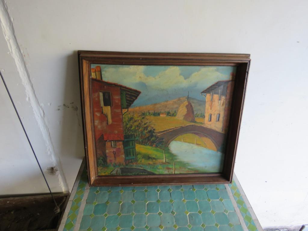 Peinture de paysage italienne, Antiquités & Art, Art | Peinture | Classique, Enlèvement ou Envoi