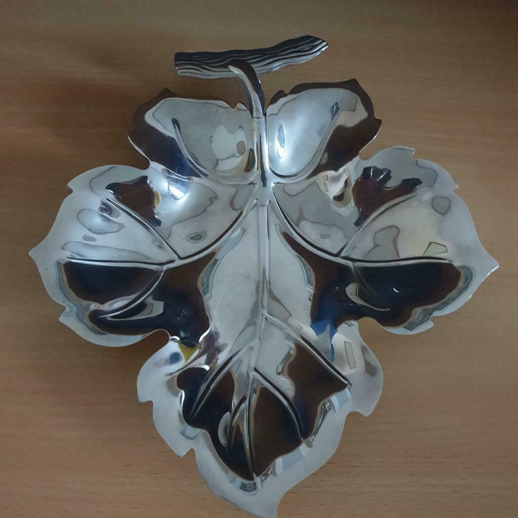 Plat en forme de feuille de vigne, 24 cm de long, Enlèvement, Utilisé, Autres styles, Balance ou Balances