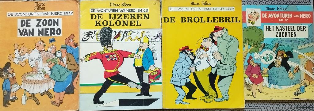 Set van 4 Nero en Co strips, Boeken, Stripverhalen, Ophalen of Verzenden