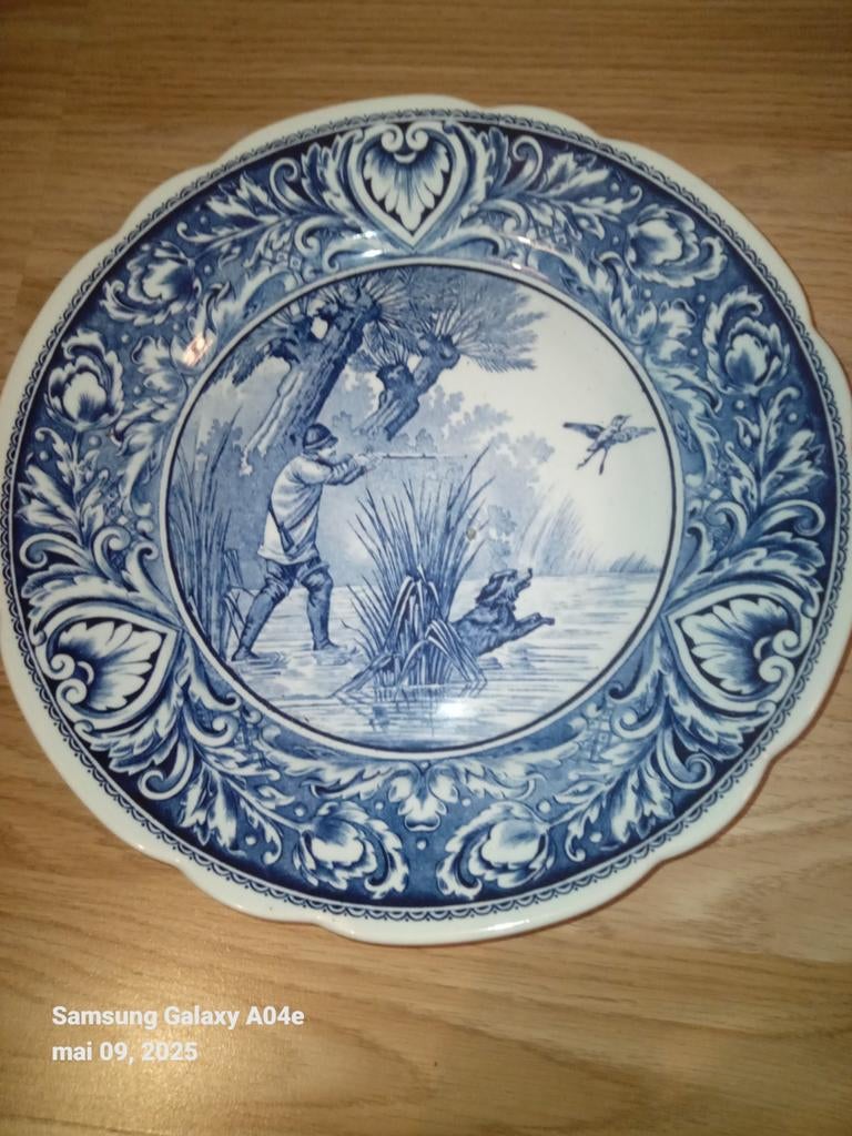 Delfs bord, Antiek en Kunst, Ophalen of Verzenden