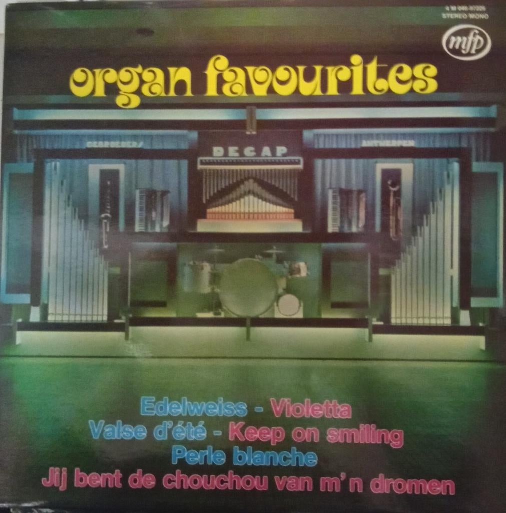 Orgel - Decap Organ Antwerp - Organ Favourites   - LP -, Ophalen of Verzenden