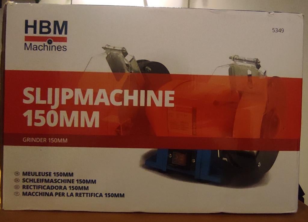 Slijpmachine HBM nieuwe, Enlèvement