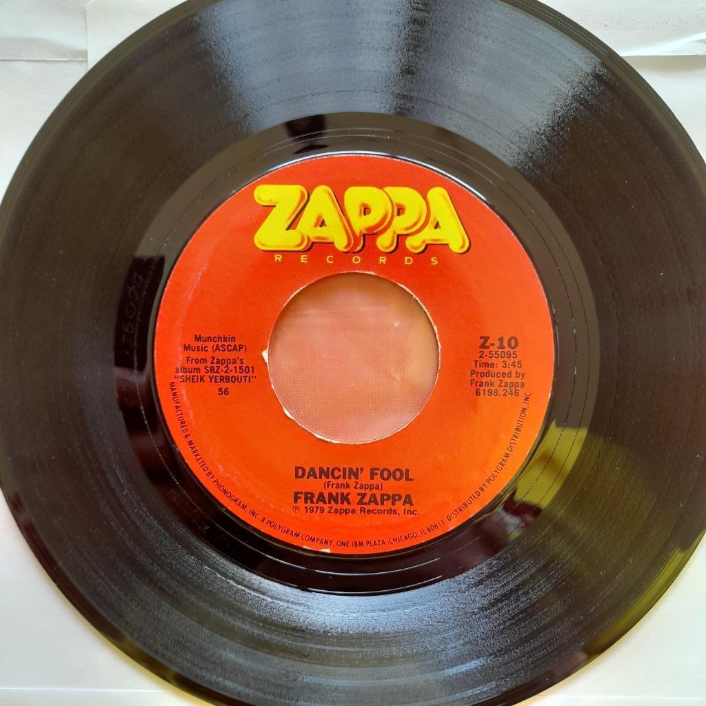Frank Zappa-Dancin' fool 7'', Gebruikt, 7 inch, Single, Ophalen of Verzenden