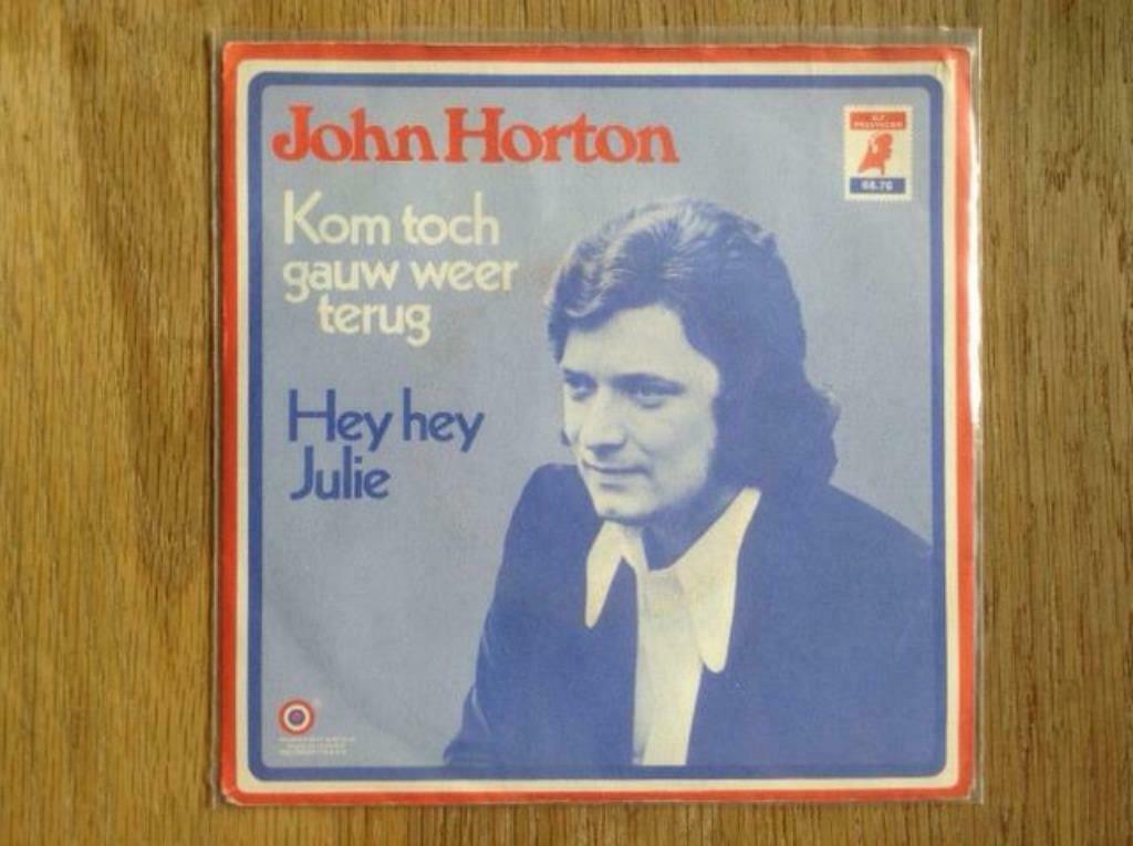 single john horton, Cd's en Dvd's, Ophalen of Verzenden, 7 inch, Nederlandstalig, Single