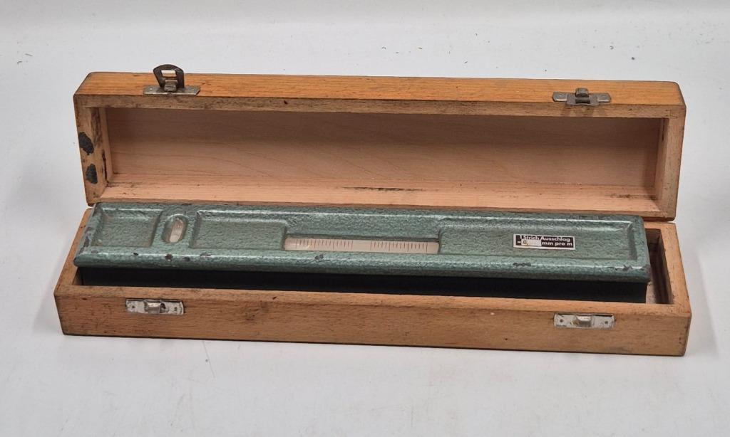 Niveau à bulle Wehrmacht ancien par C. Stiefelmayer, Bricolage & Construction, Instruments de mesure, Enlèvement