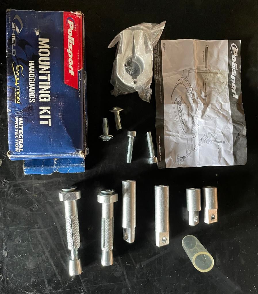 Kit de montage pour protège-mains Polisport, Motos, Enlèvement ou Envoi, Neuf