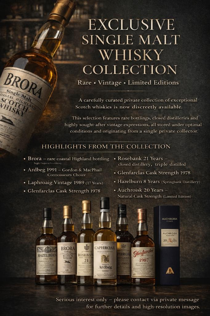 Collection de whisky à vendre ! ! ! !, Neuf, Autres régions, Pleine, Enlèvement