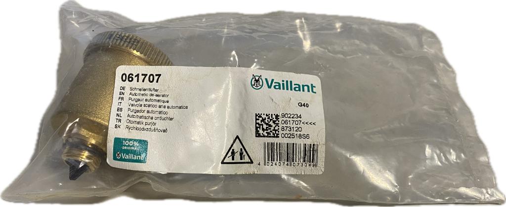 Vaillant automatisch ontluchter 061707, Ophalen, Nieuw, Onderdeel