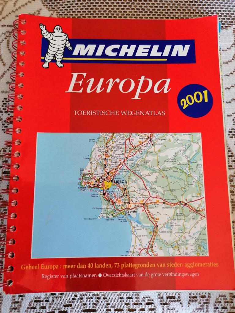 Toeristische wegenatlas Europe 2001, Boeken, Ophalen, Michelin, Zo goed als nieuw, Reisgids of -boek