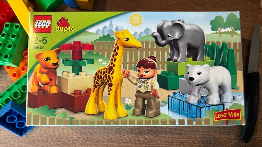 Duplo 4962 - mini dierentuin, Ophalen of Verzenden, Zo goed als nieuw