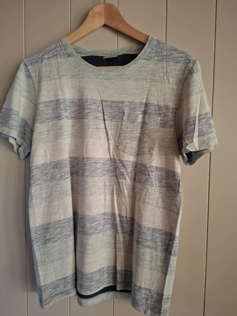 gestreept t-shirt jack & jones M, Vêtements | Hommes, T-shirts, Enlèvement ou Envoi, Autres couleurs, Porté, Taille 48/50 (M)