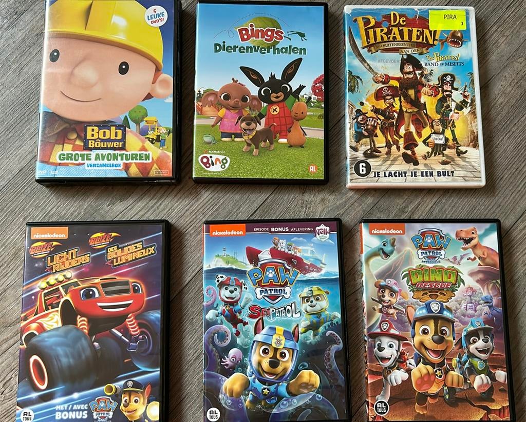 Kinder dvd’s, Enlèvement, Comme neuf