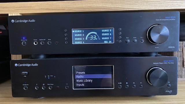 Cambridge Audio AZUR 851 N + AZUR 851A, Audio, Tv en Foto, Ophalen, Gebruikt, Overige merken