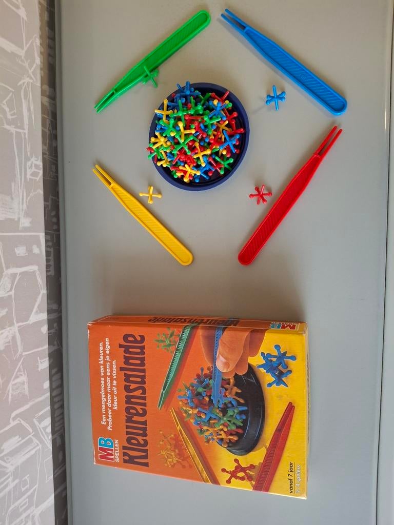 Behendigheidsspel vanaf 7 jaar 2-4 spelers, Ophalen of Verzenden, Gebruikt, MB SPELLEN