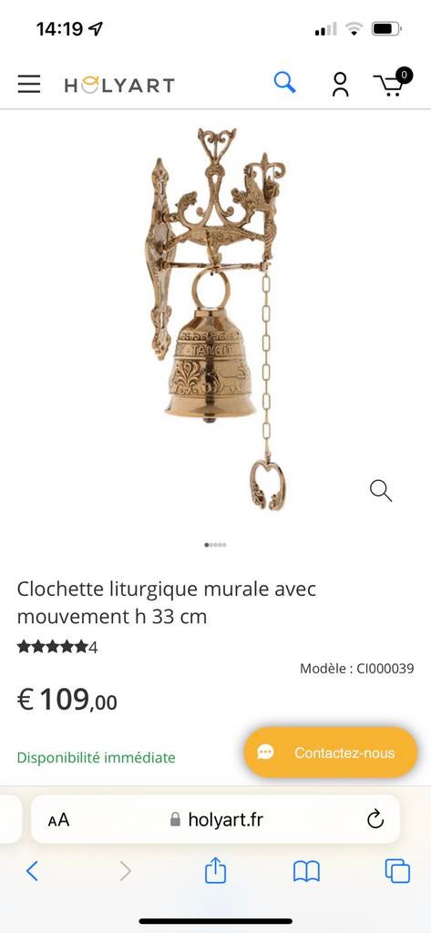 Clochette Liturgique TANGIT