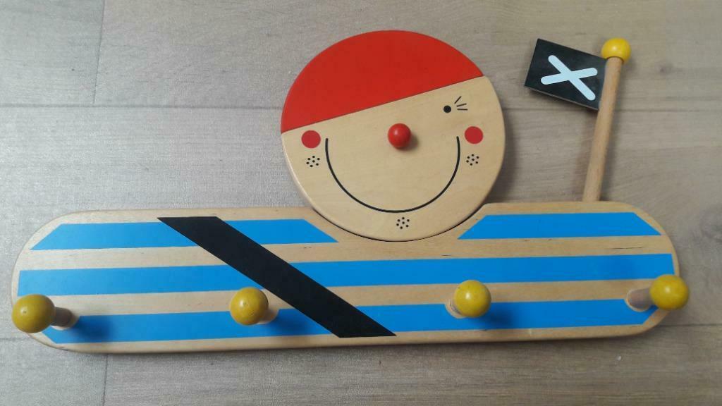 Houten kids kapstok, Enlèvement ou Envoi, Moins de 100 cm, Portemanteau enfant, Utilisé