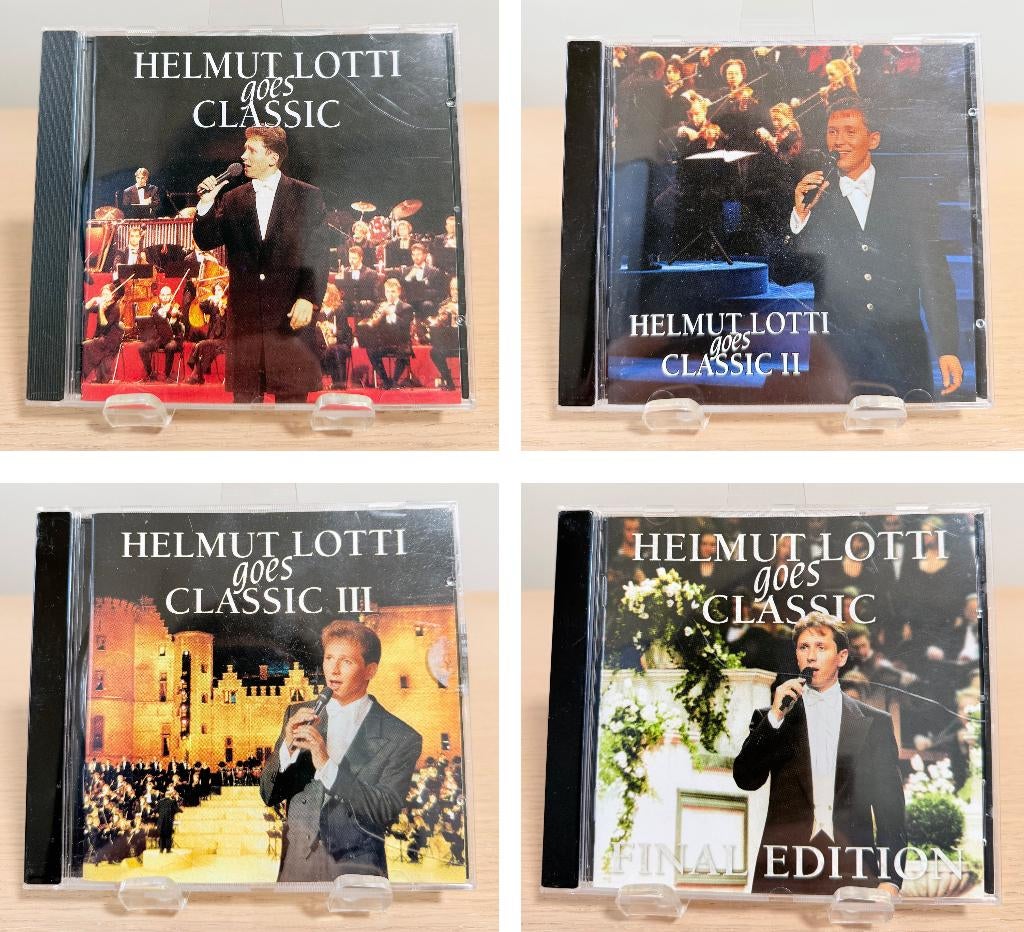 Helmut Lotti Goes Classic - De volledige reeks van 4 cd's, CD & DVD, CD | Classique, Utilisé, Chant, Du modernisme à nos jours