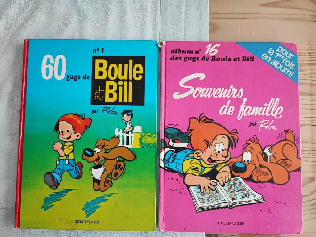 Boule et Bill nr1 nr 16, Meerdere stripboeken, Ophalen of Verzenden, Gelezen, Jean roba