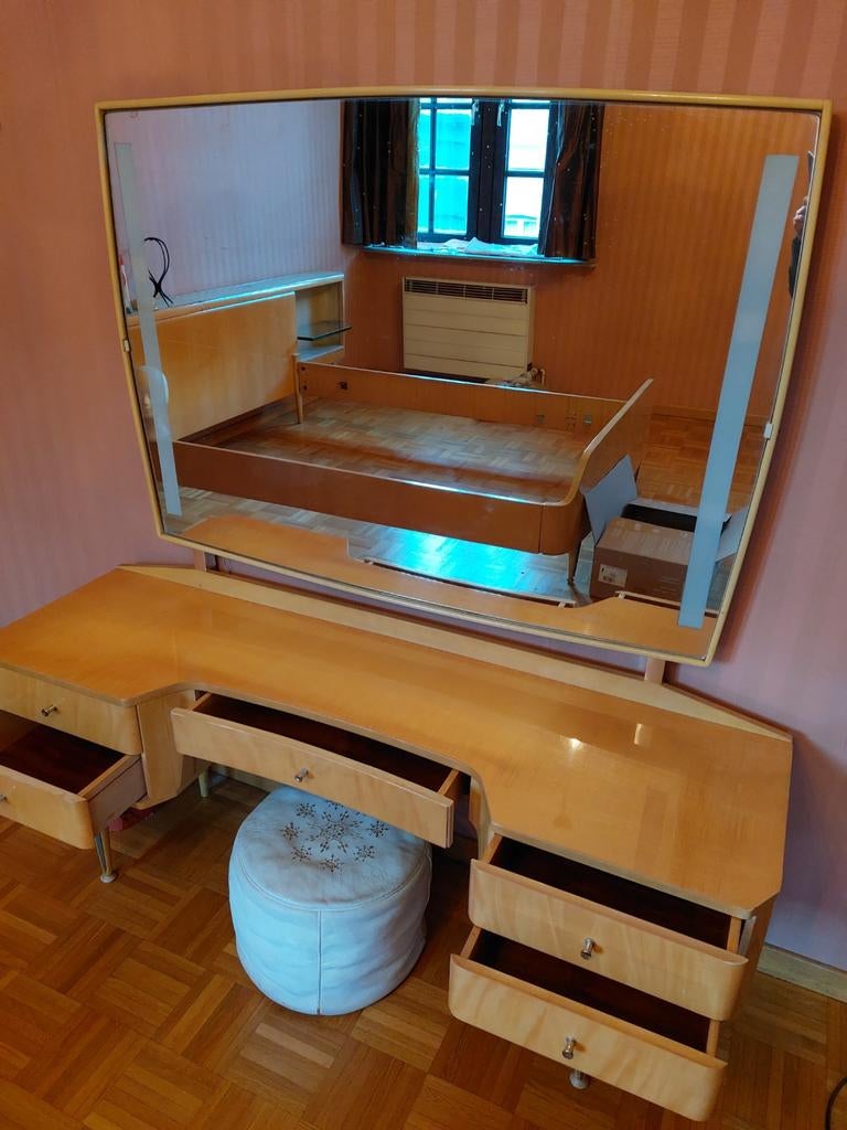 Vintage toilettafel, modernisme, Enlèvement
