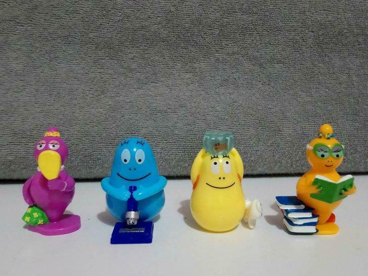 Figurines Barbapapa kinder 2011, Enlèvement ou Envoi, Utilisé