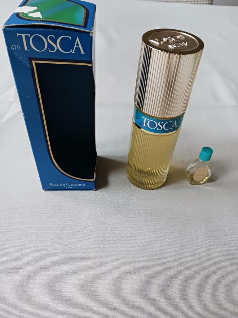 1 spray Tosca de 75 ml et 1 flacon miniature., Enlèvement ou Envoi, Comme neuf