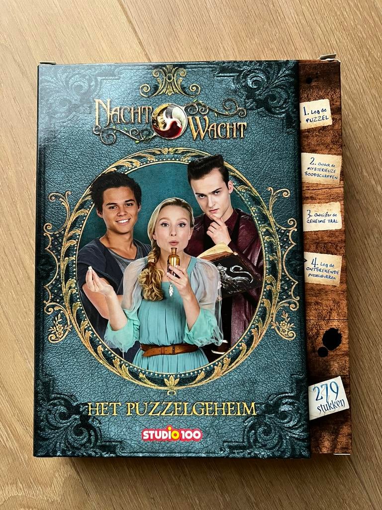 Het puzzelgeheim van de Nachtwacht van Studio 100, Kinderen en Baby's, Speelgoed | Kinderpuzzels, Ophalen of Verzenden, Meer dan 50 stukjes