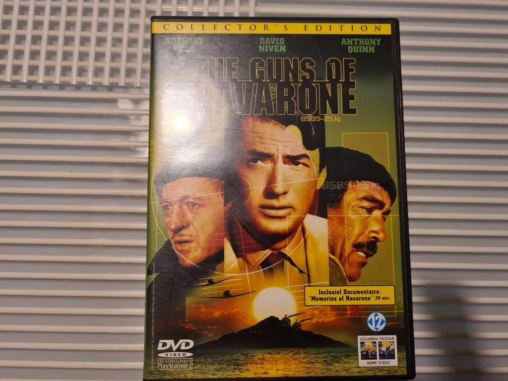DVD THE GUNS OF NAVARONE, Cd's en Dvd's, Ophalen of Verzenden, Zo goed als nieuw