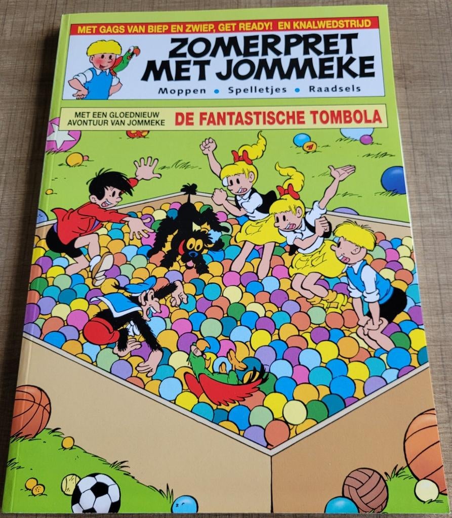 Zomerpret met Jommeke (ongebruikt!), Verzamelen, Ophalen of Verzenden, Overige figuren, Nieuw, Boek of Spel