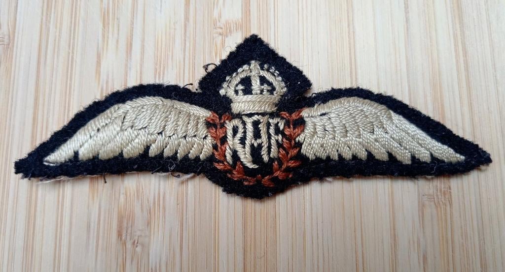 wo2 Britse RAF padded pilot uniform wings, Verzamelen, Ophalen of Verzenden