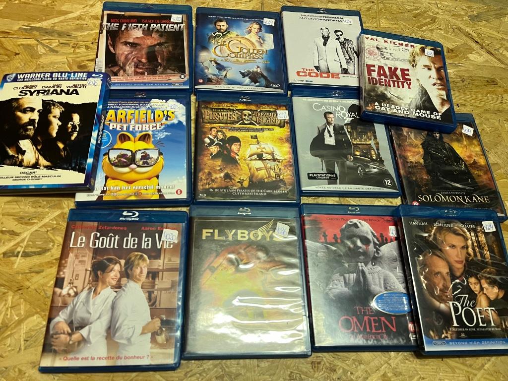Lot Blu-ray discs, CD & DVD, Enlèvement ou Envoi, Comme neuf, Autres genres