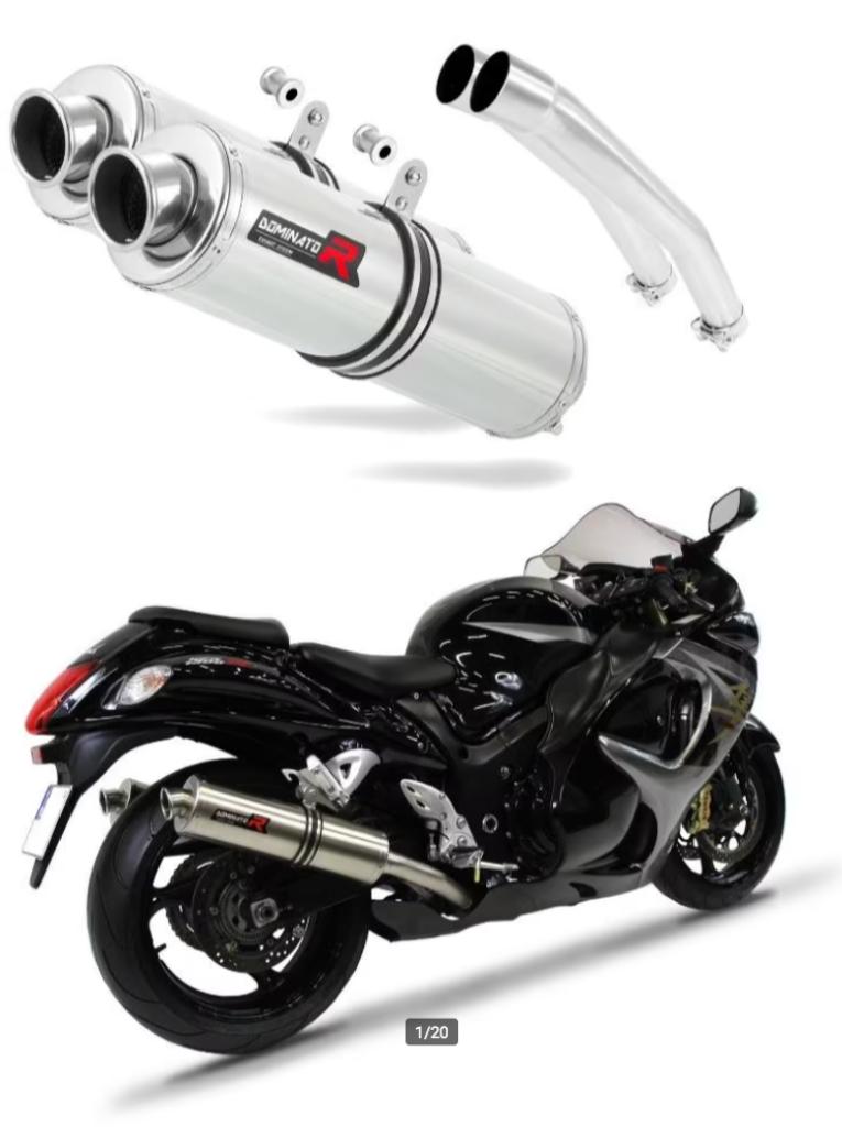 Pots d'échappement Dominator Suzuki GSXR 1300 1999 - 2018 Ha, Envoi, Neuf