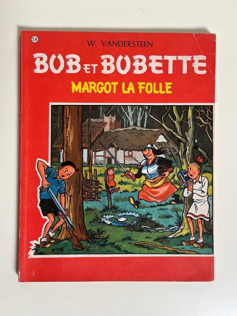 Bob et Bobette 78 - Margot la Folle - 1ère édition 1967, Envoi, Willy Vandersteen