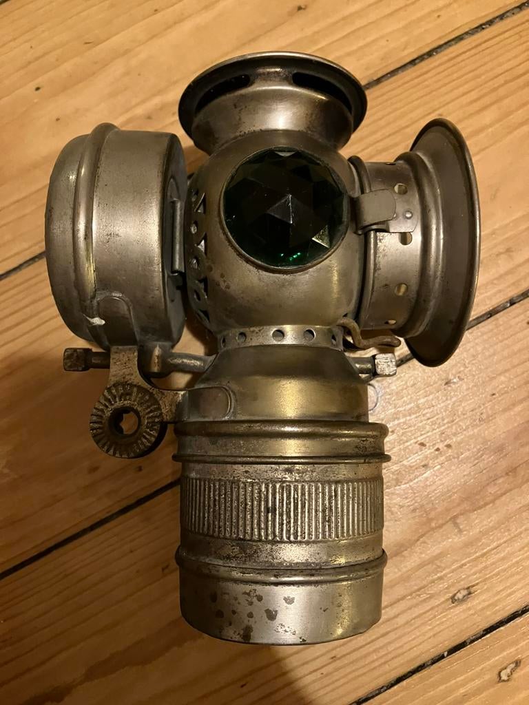 Vintage Hassia fietsverlichting, Ophalen